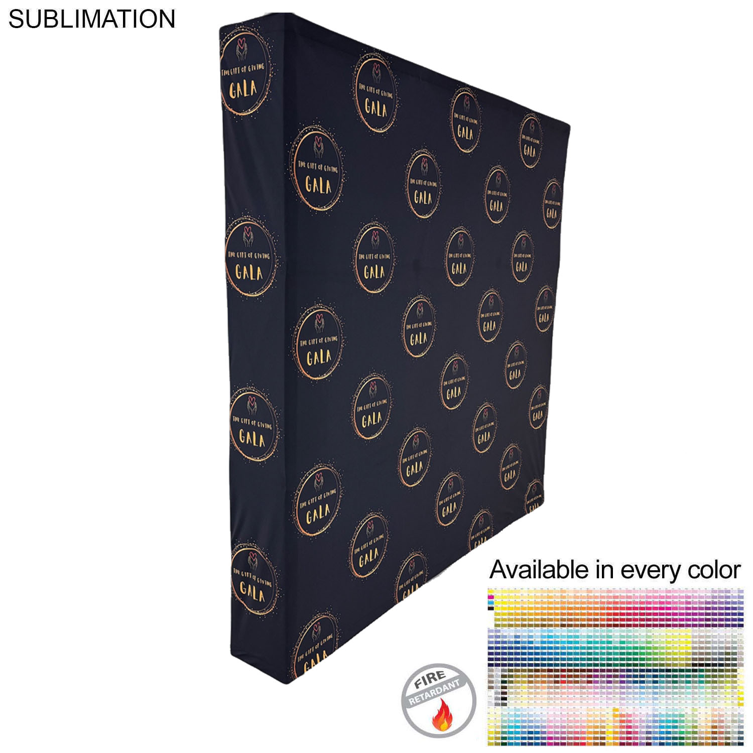 72 Hr Fast Ship - Replacement Graphics for 7.5' Straight Wall with Wrap End Caps 5