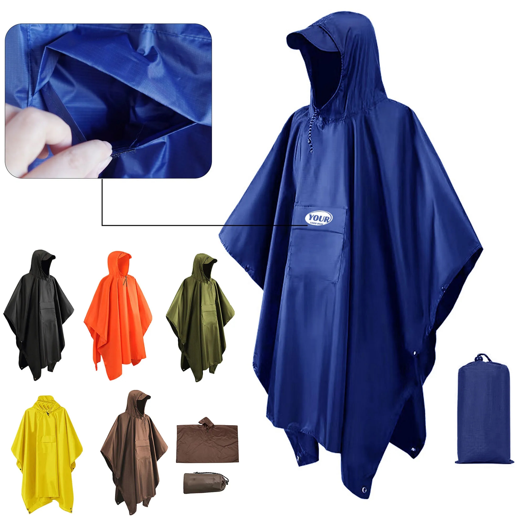 Hooded Poncho 4