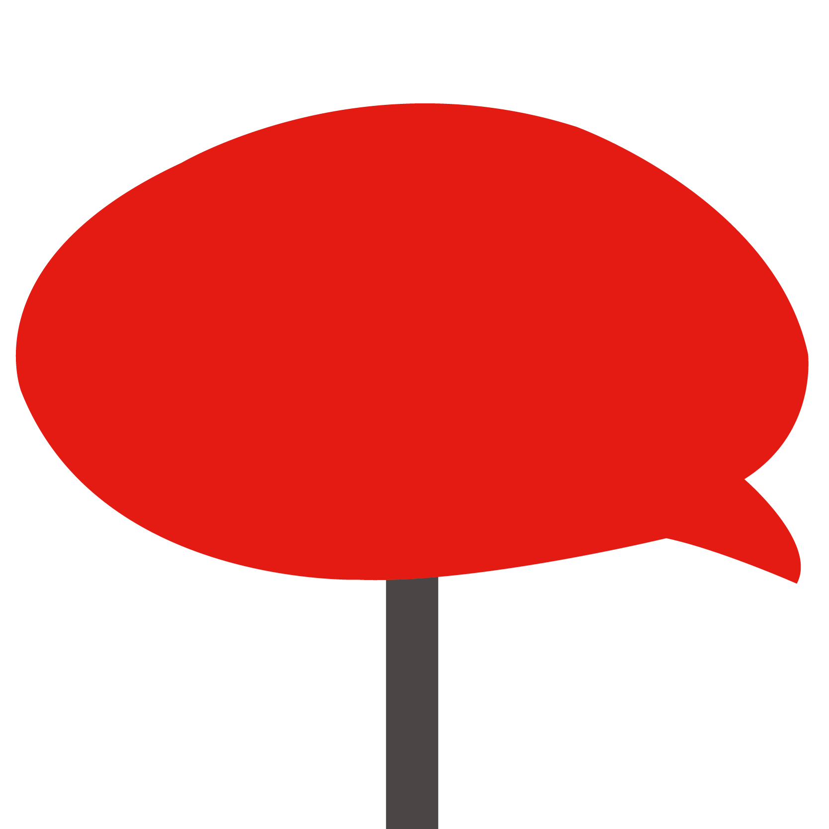 Speech Bubble Topper 36