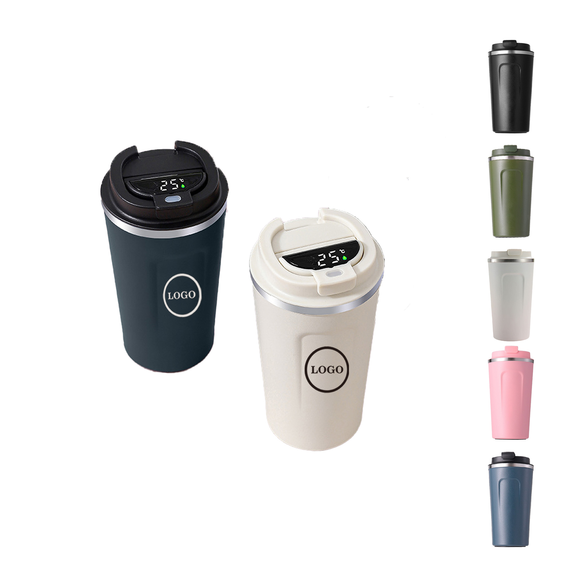 17oz Smart Stainless Steel Coffee Tumbler