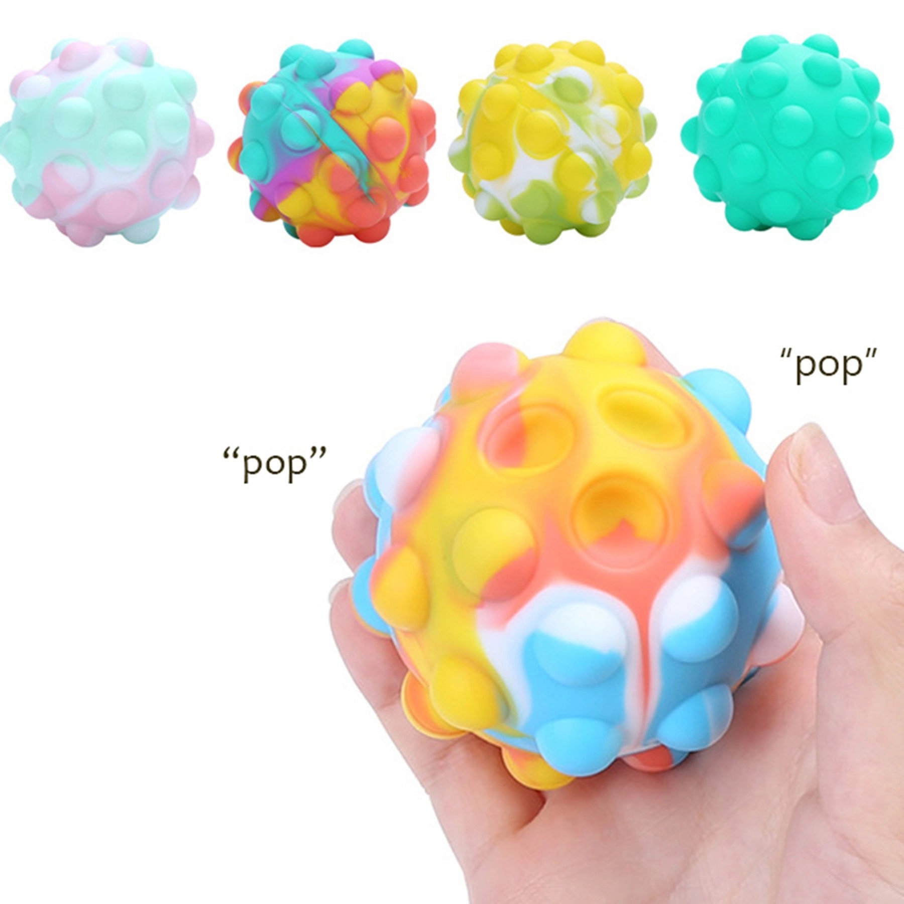 Ball Push Bubble Fidget Toys 9