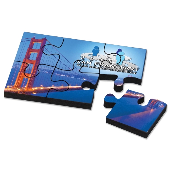 Ultra Vivid Recycled Wood Puzzle 9