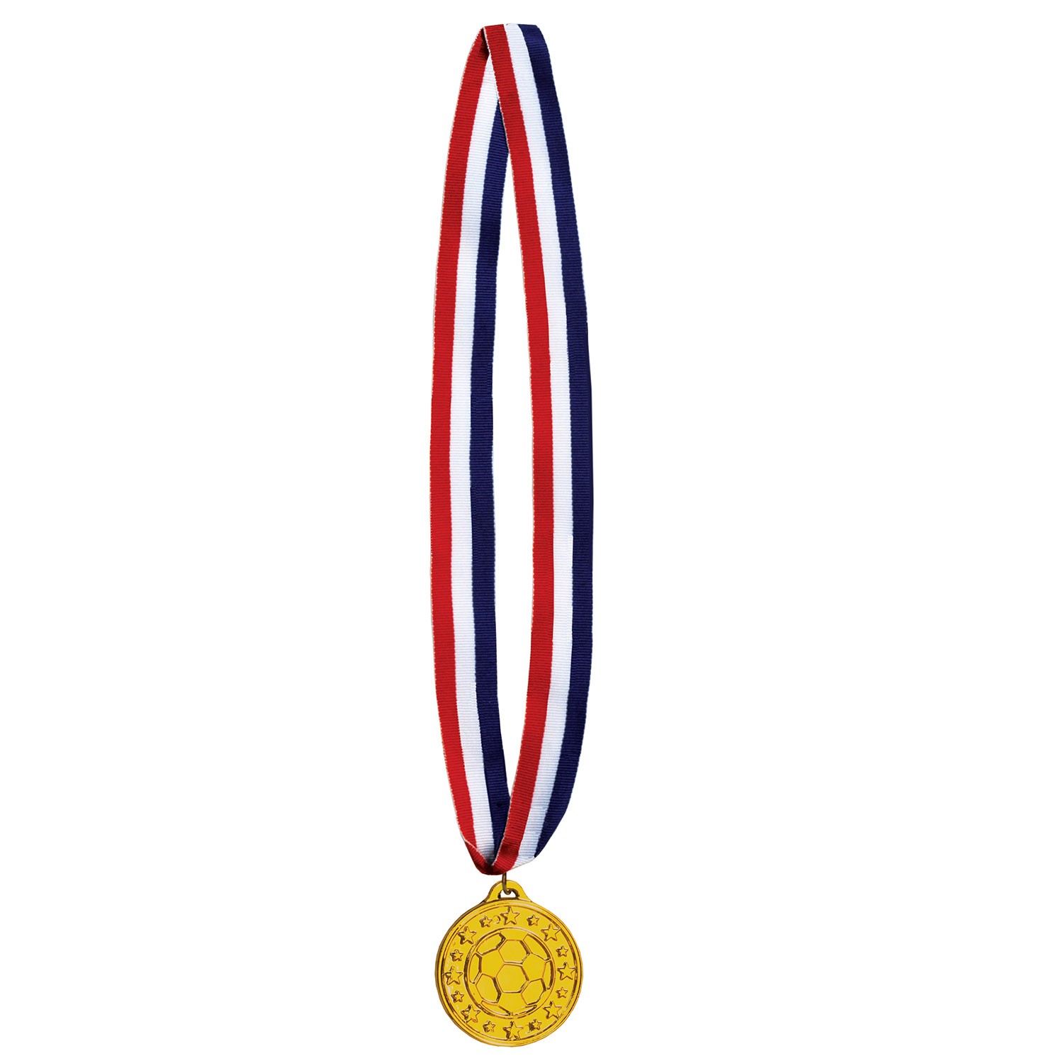 Soccer Medal w/ Ribbon