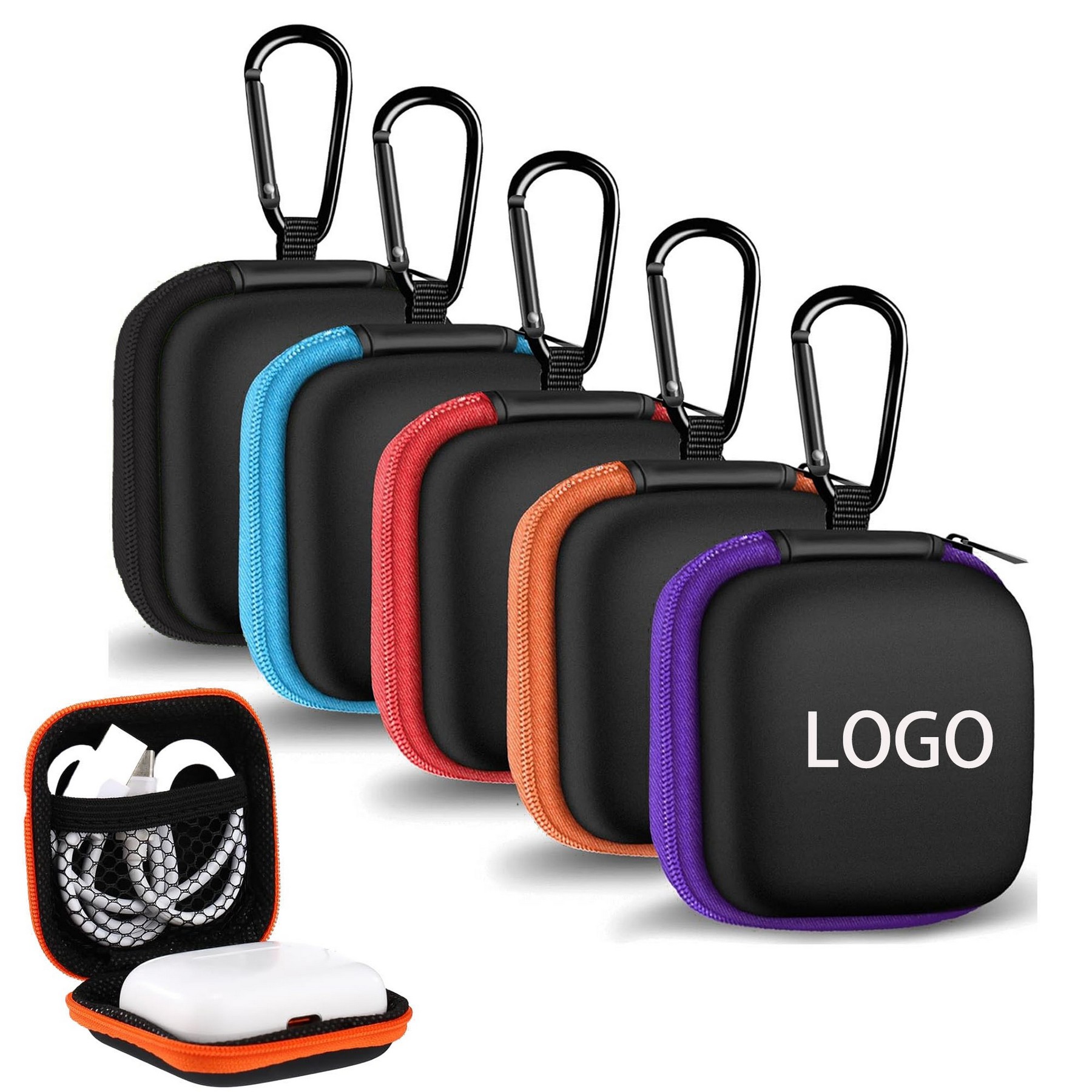 Earbud carrying case