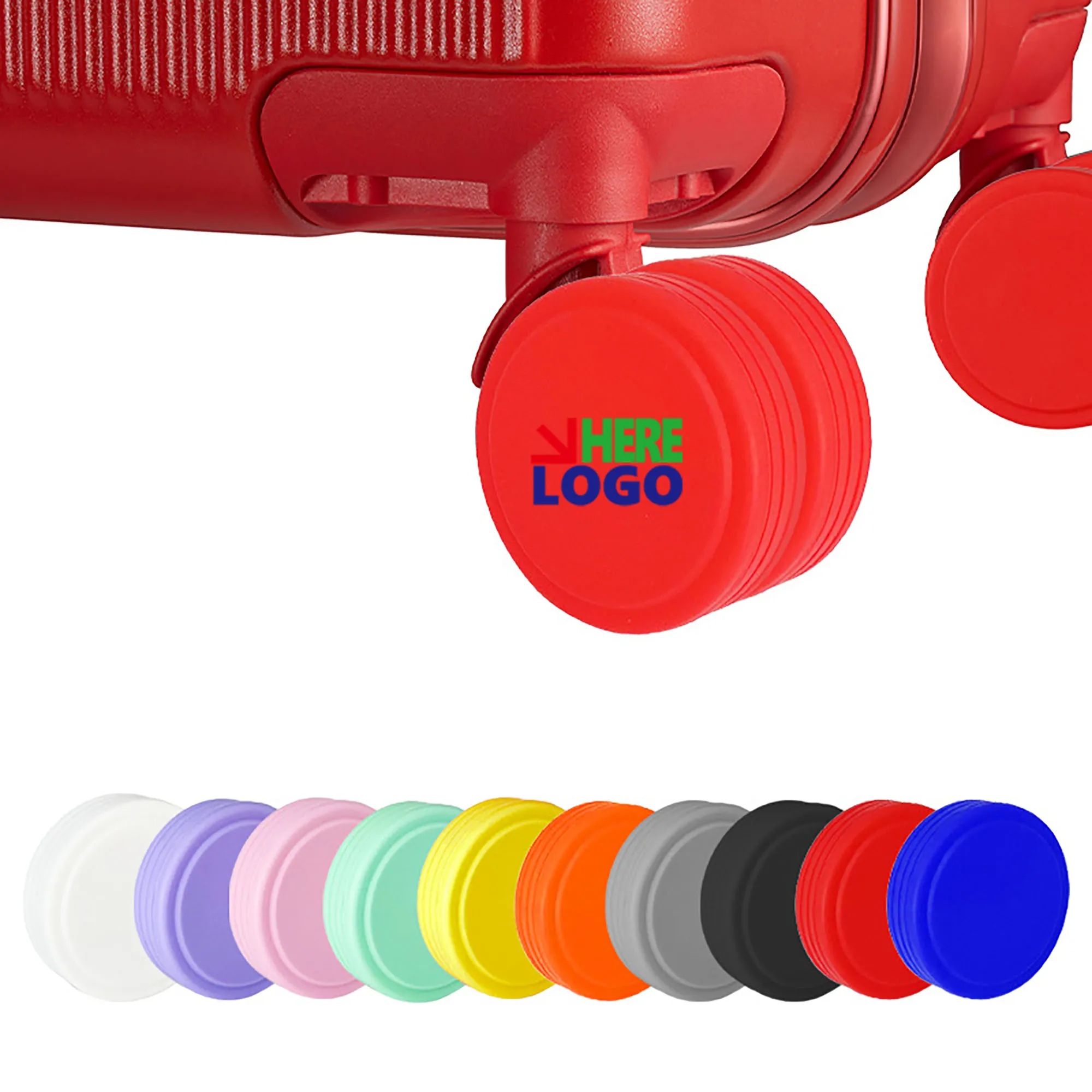 Silicone Suitcase Wheel Cover 3
