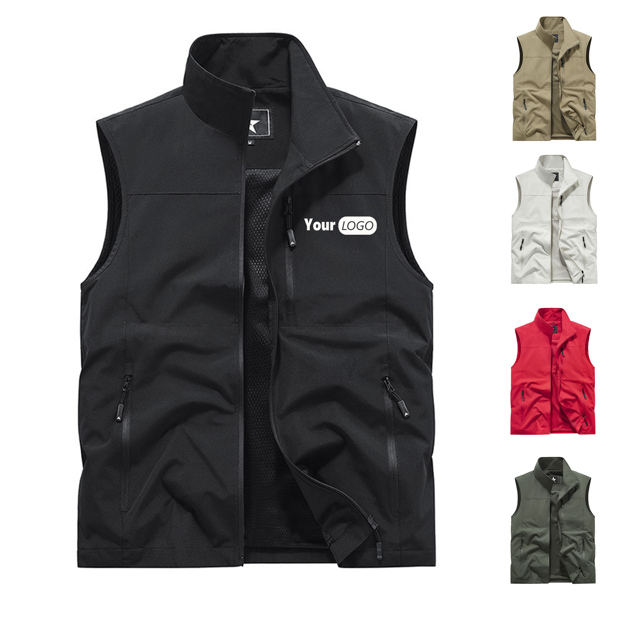 Spring and Autumn Breathable Outdoor breathable vest 9