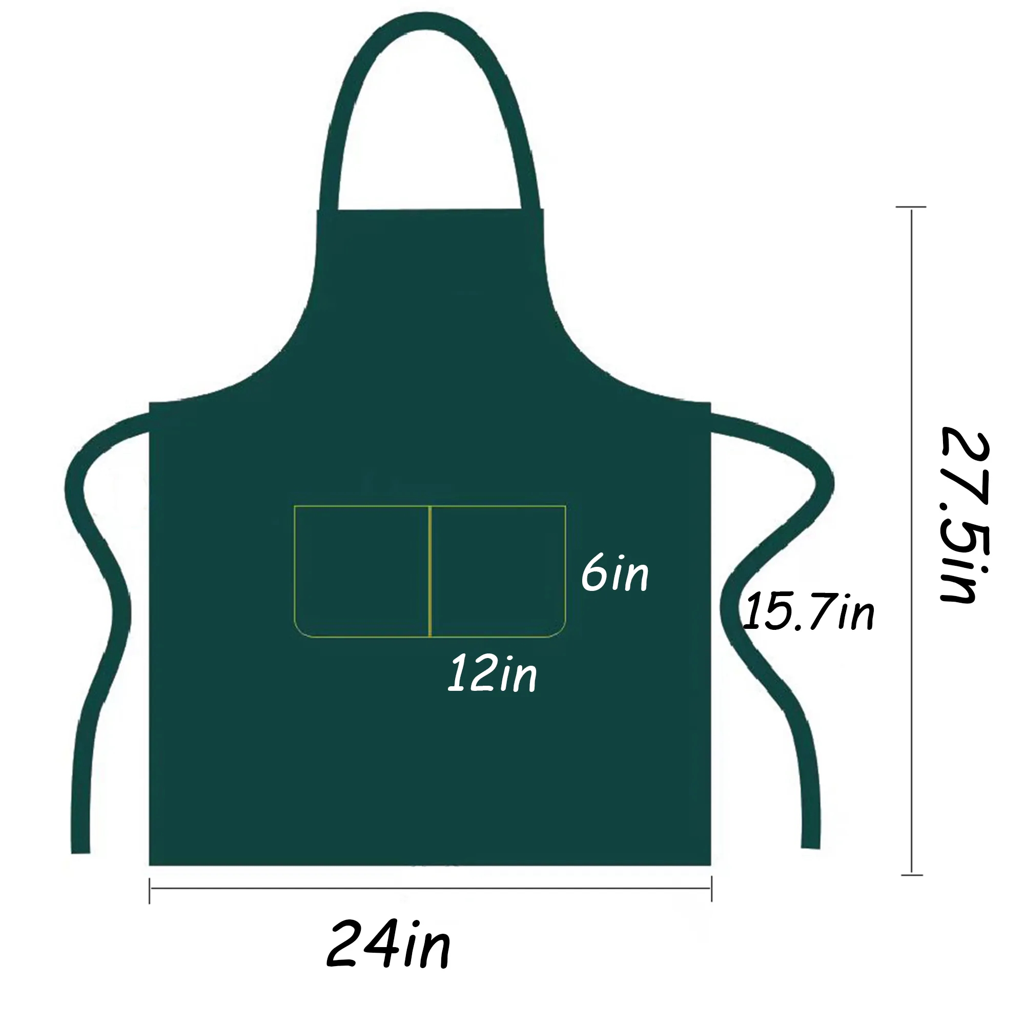 Custom Polyester Kitchen Apron 7