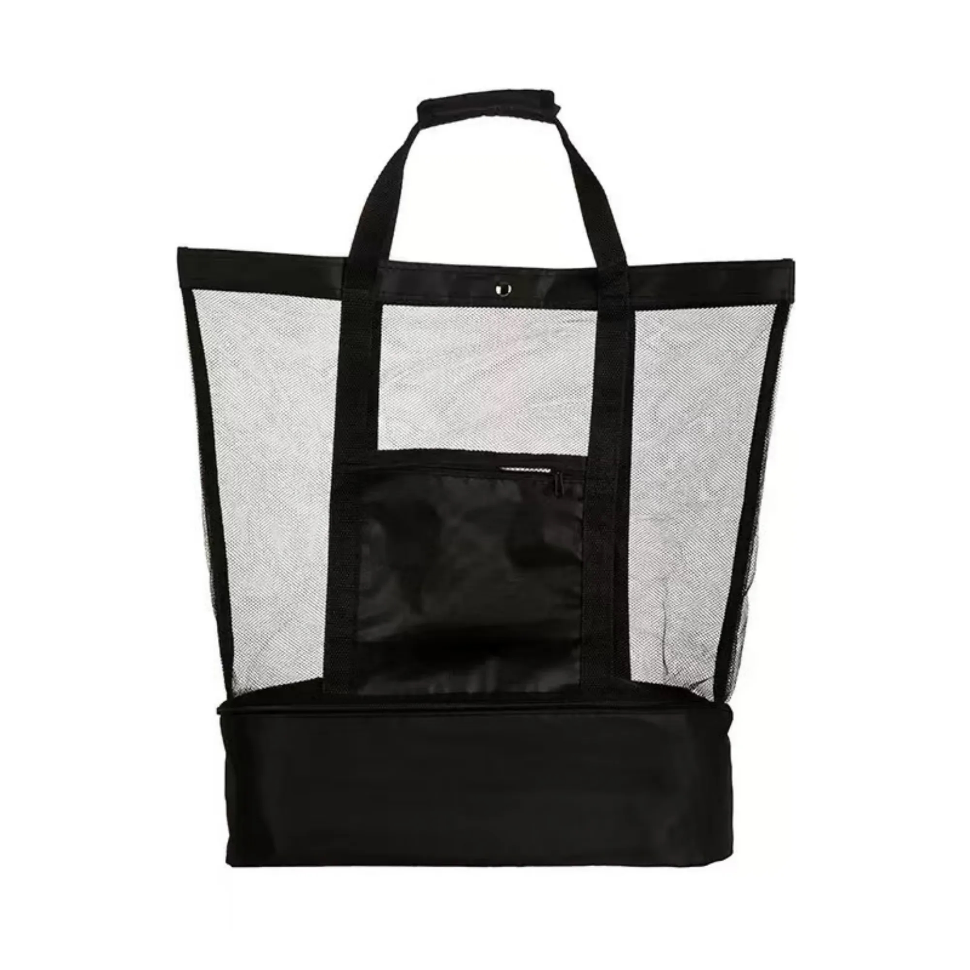 Bag with Cooler Mesh Beach Tote for Travel 32