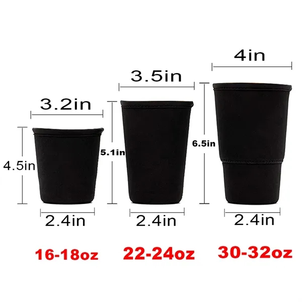 Iced Coffee Sleeves for Home, Events and Gifting, custom koozie with logo imprint 3