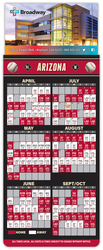 Magna-Card Business Card Magnet - Baseball Schedules (3.5 x 9)