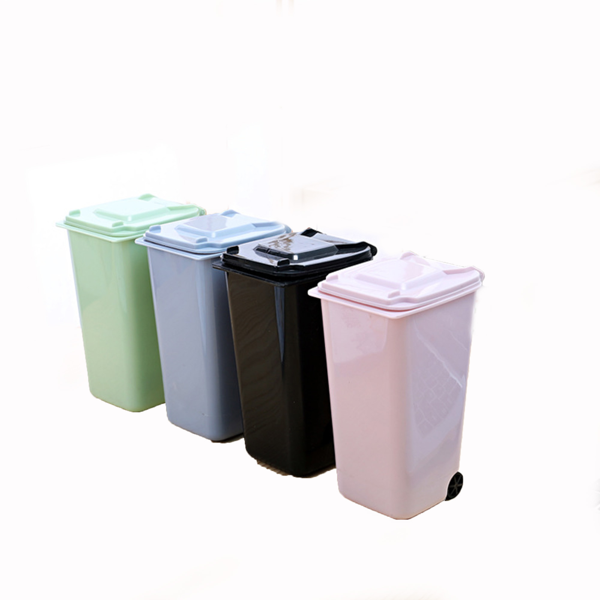 Desktop Trash Cans Pen Holder 3