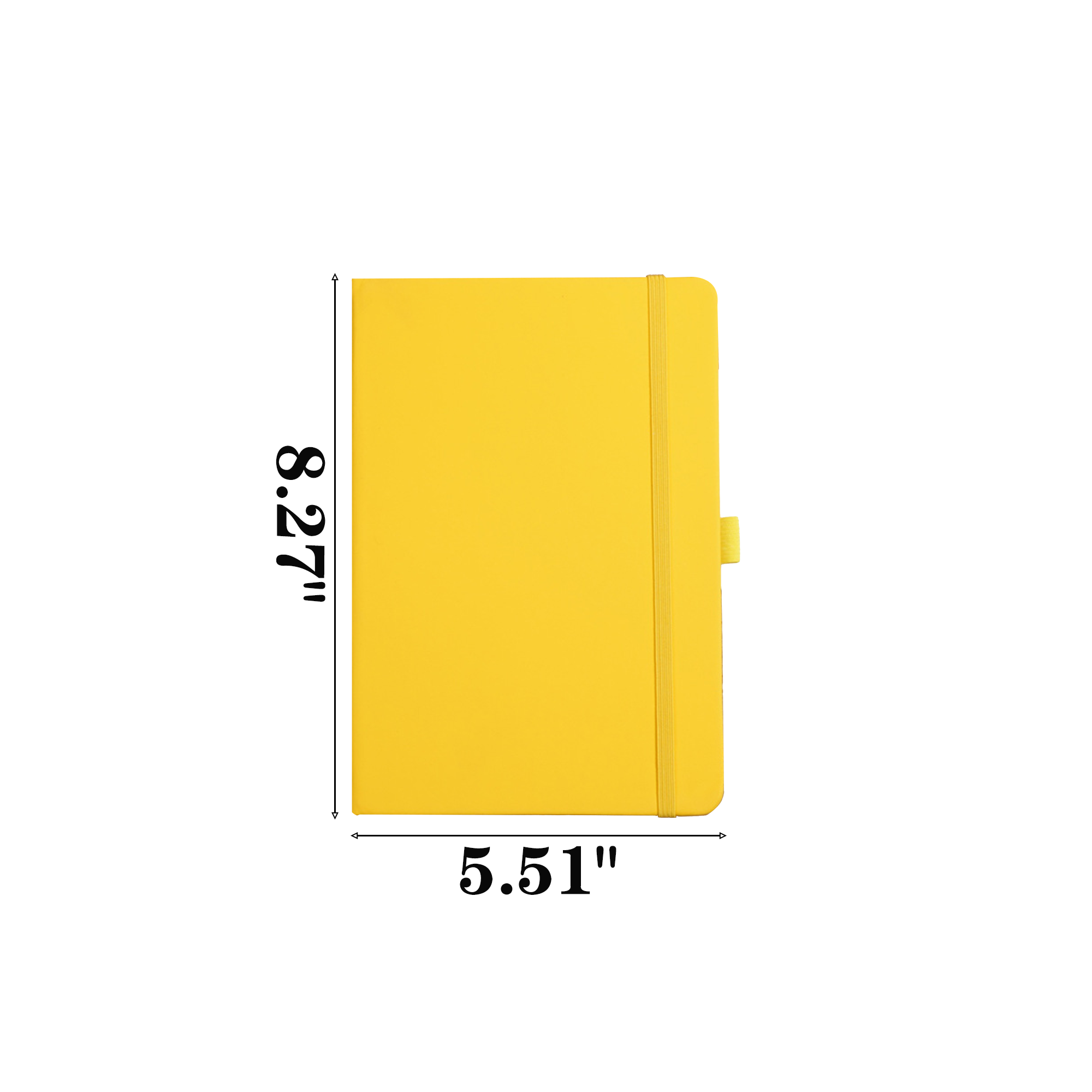 A5 Hardcover Notebook With Elastic Band 1