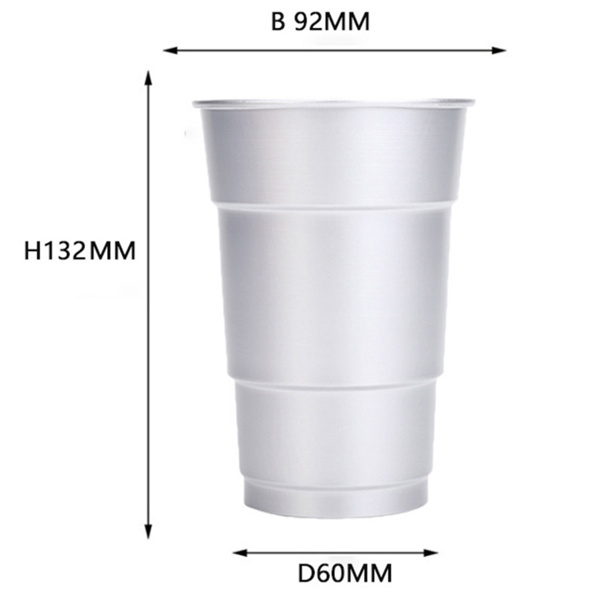 Aluminum Metal Cup 12