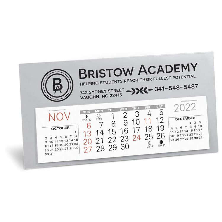 Economizer Desk Calendar 125 Custom Printed Promotional Desk 