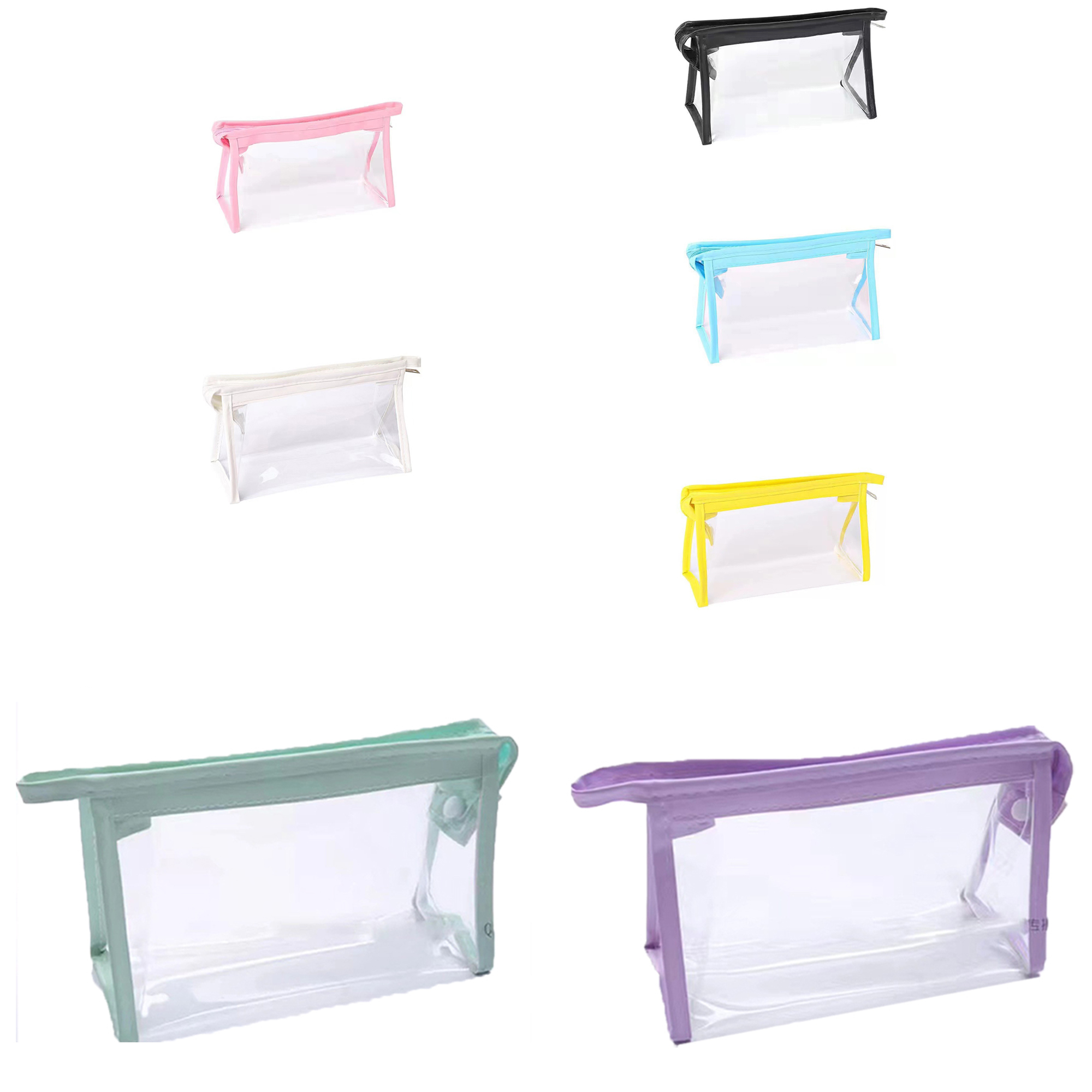Transparent Large Capacity Pen Makeup Bag 3