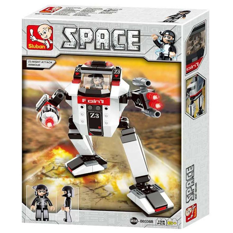 Space Transformer Armor Building Brick Kits - 139 Pieces 2