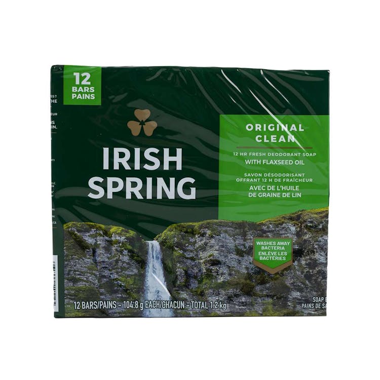 Irish Spring Original Clean Bar Soap - 12 Pack 2.7 oz 3