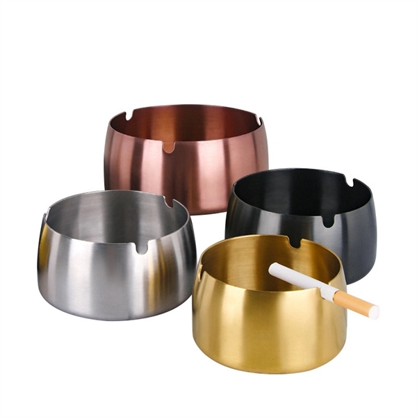 Stainless Steel Modern Steel Ashtray 5