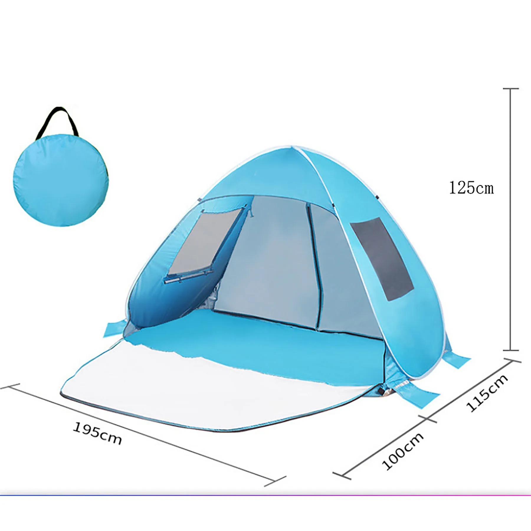 Portable Pop Up Beach Tent 23