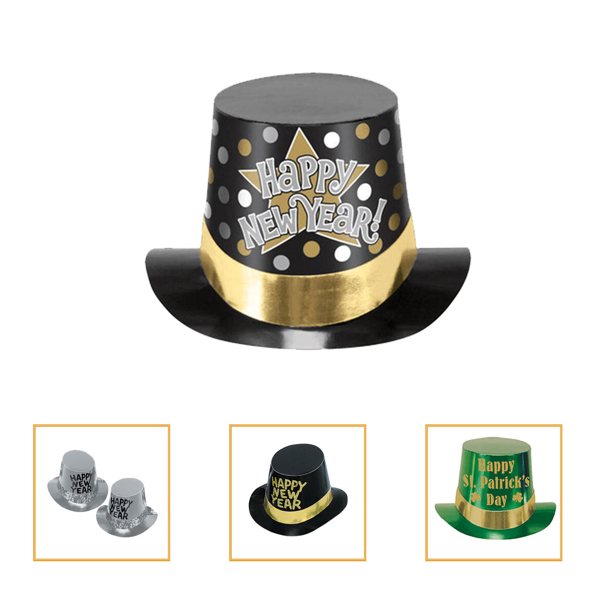"Happy New Year" Hats 2021