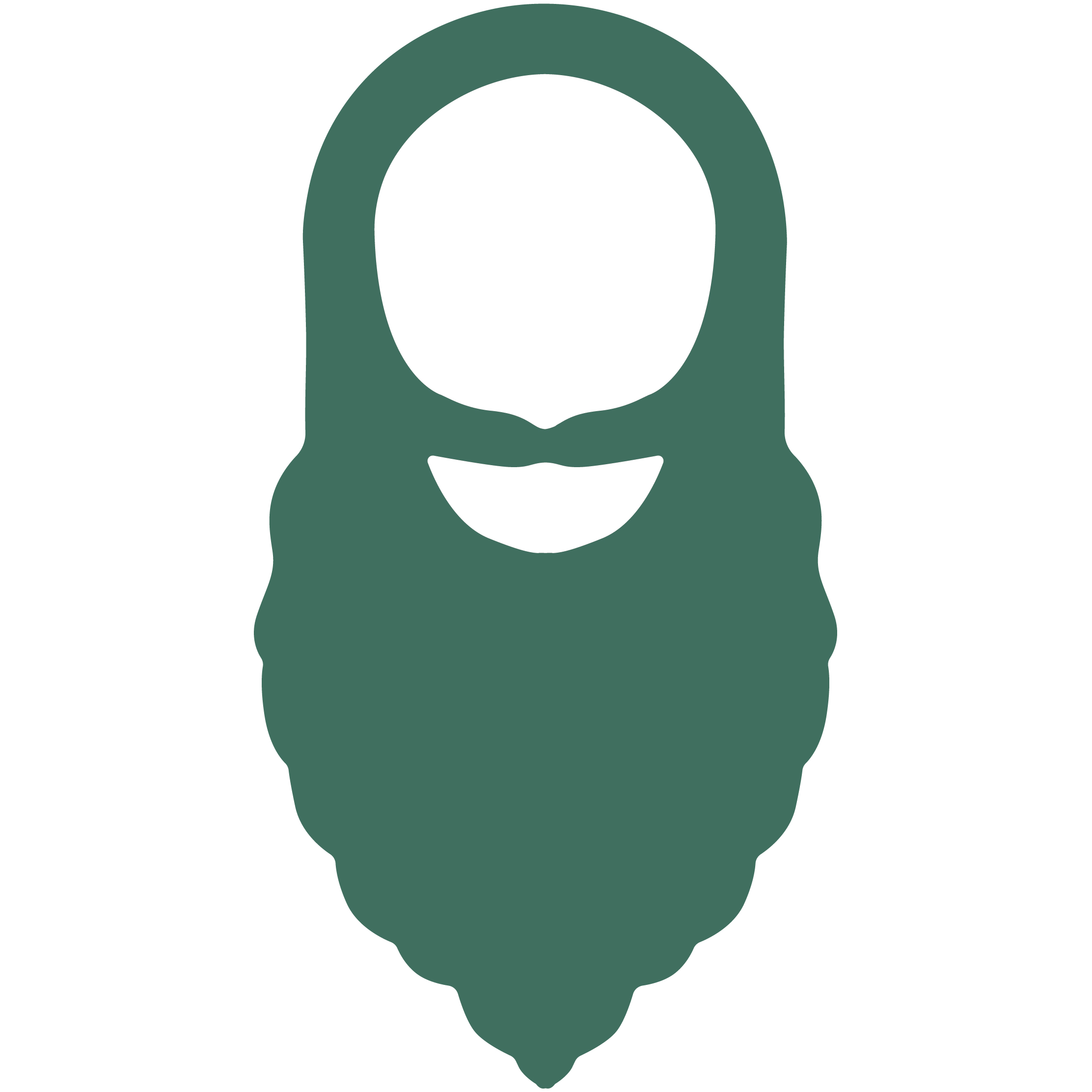 Foam Long Beard Pullover 76