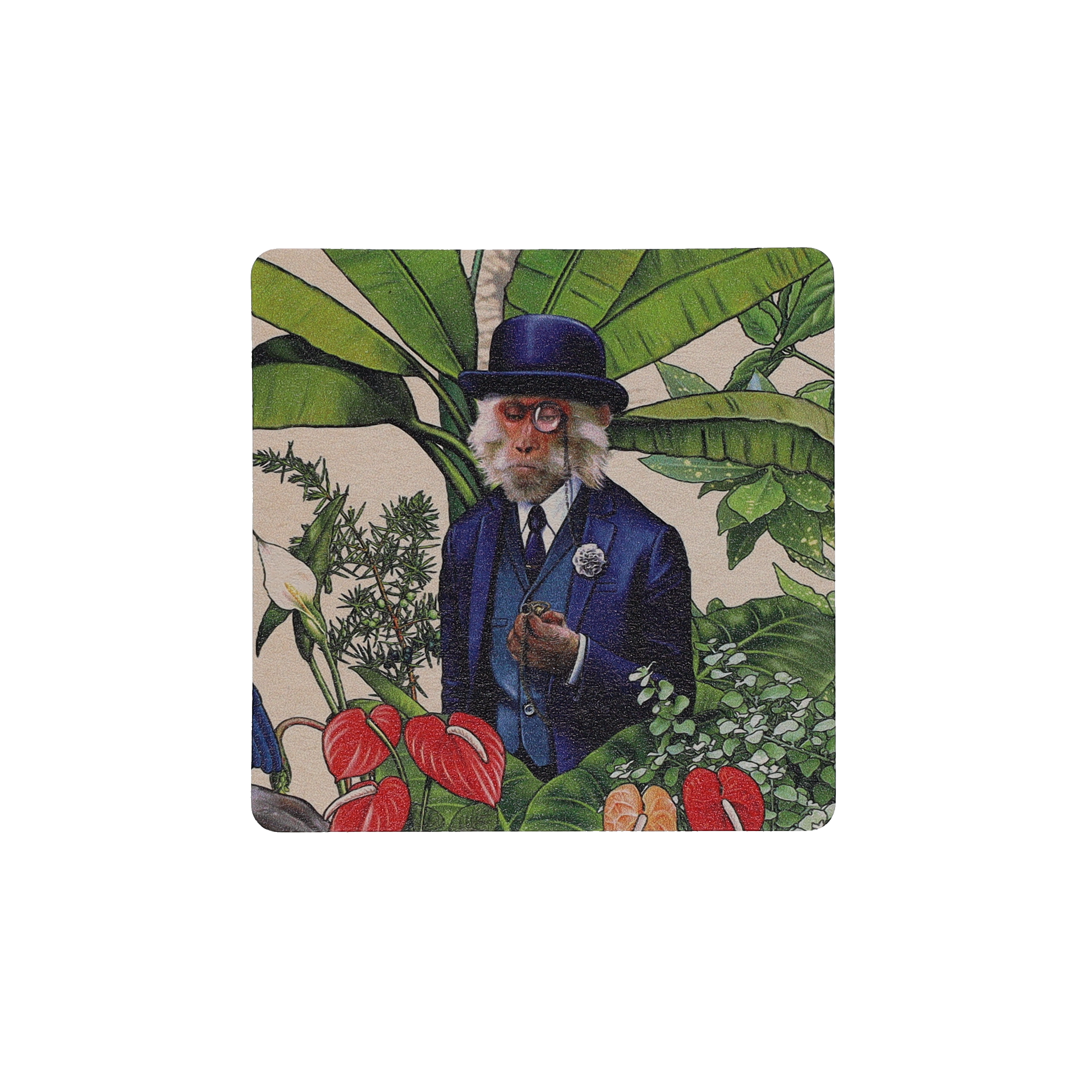 Coaster Pulpboard 35 pt 3.500" Square Digital Print 7