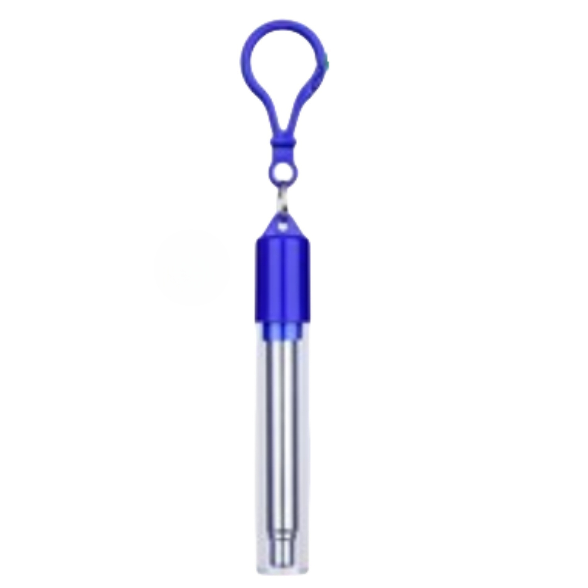 Reusable Slide Telescoping Straw With Keychain 17