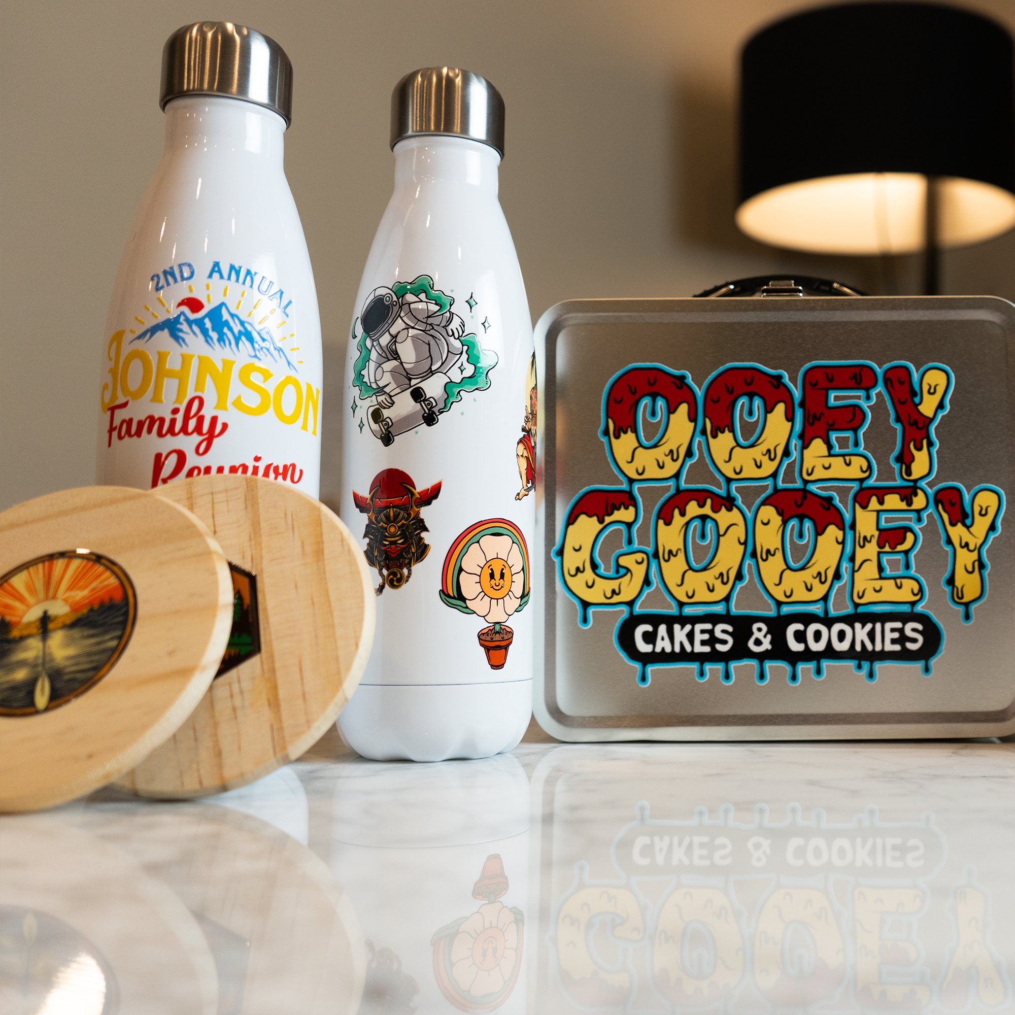 Durable 3D Stickers