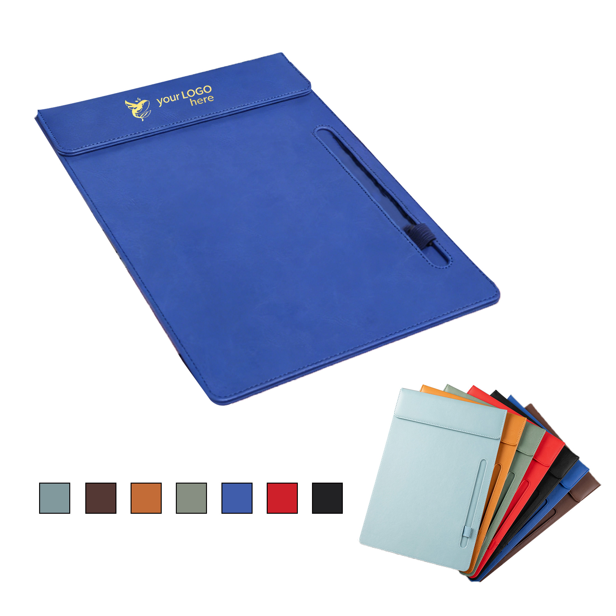 Leather Padfolio W/ Pen Slot