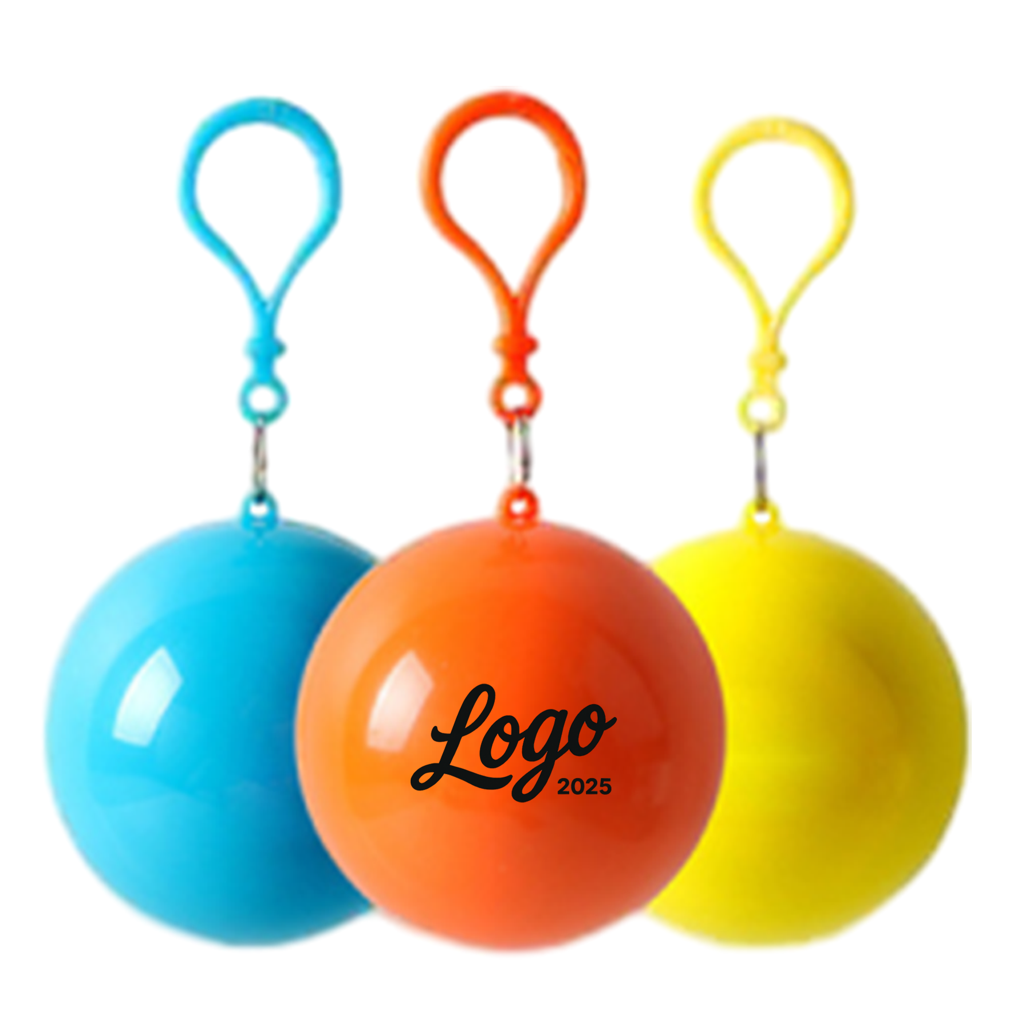 Buckle-Type Spherical Disposable Raincoat 4