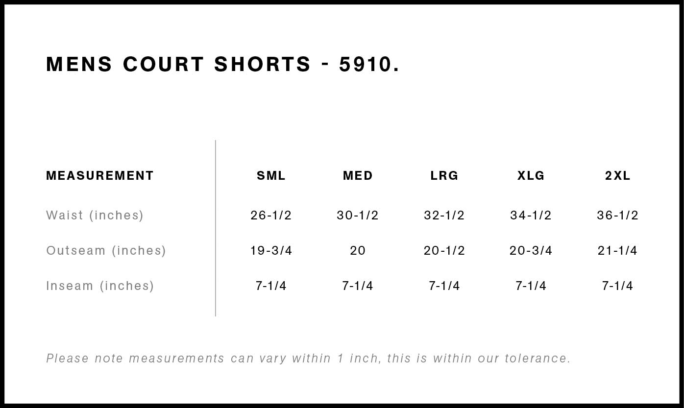 Court Shorts 20" | 5910 38