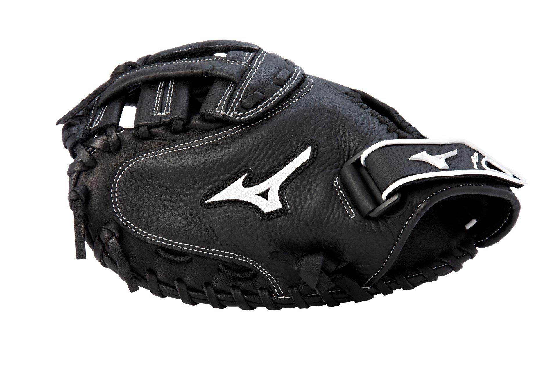 Prospect Series Youth Fastpitch Catcher's Mitt 32.5", H Web, ButterSoft Palm Liner, Full Grain Leat 15