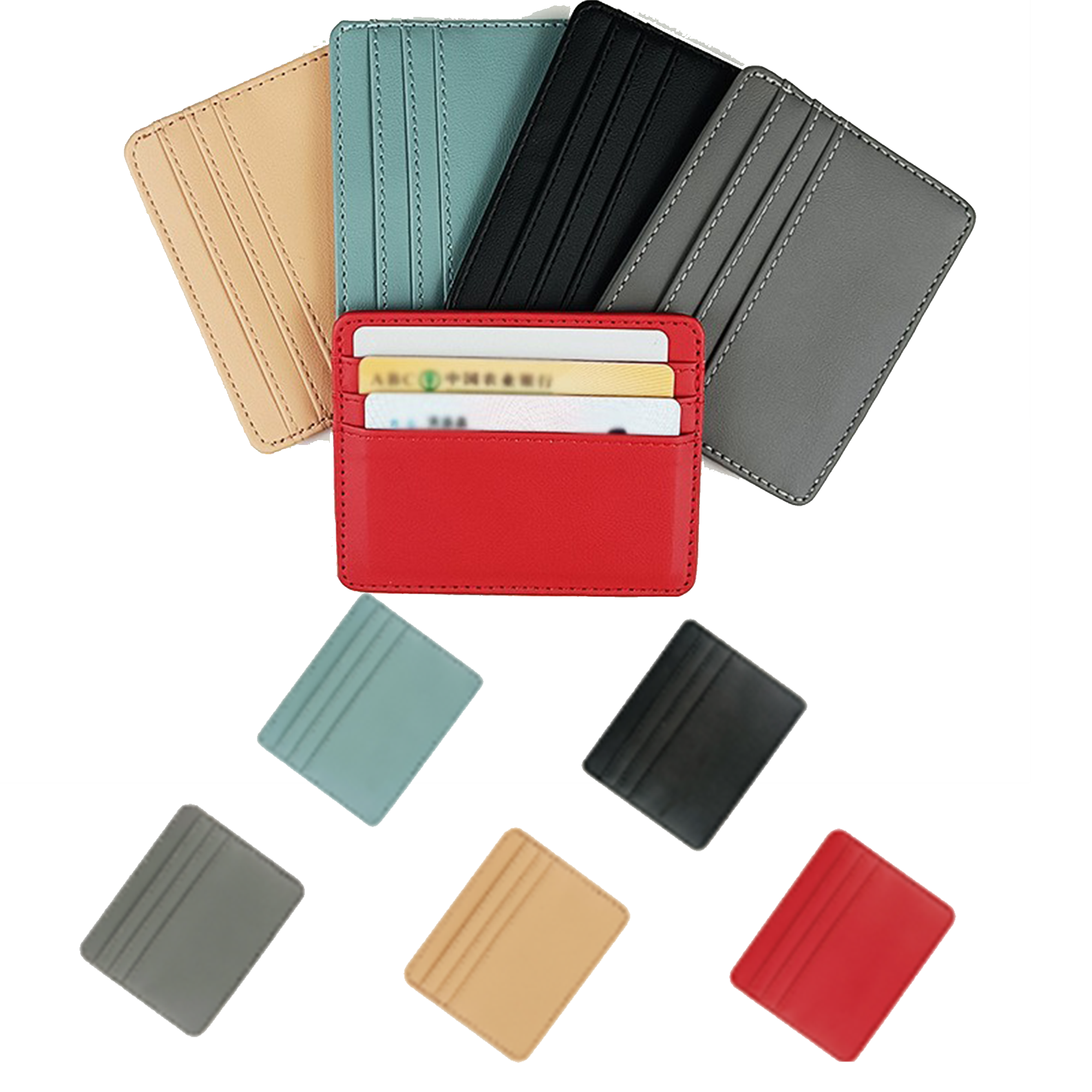 Gender-Neutral Quad Pocket Card Case