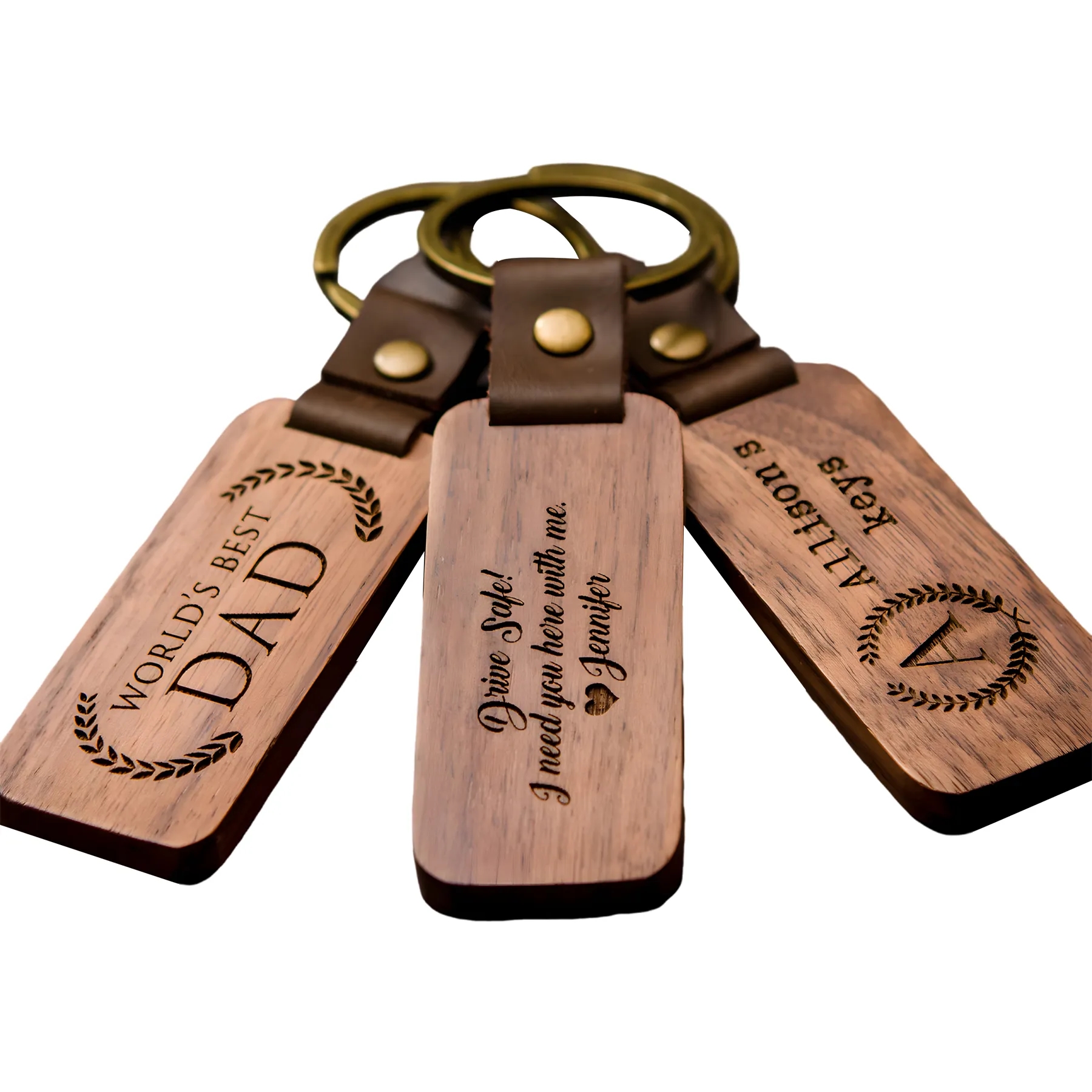 Wooden Keychain 4