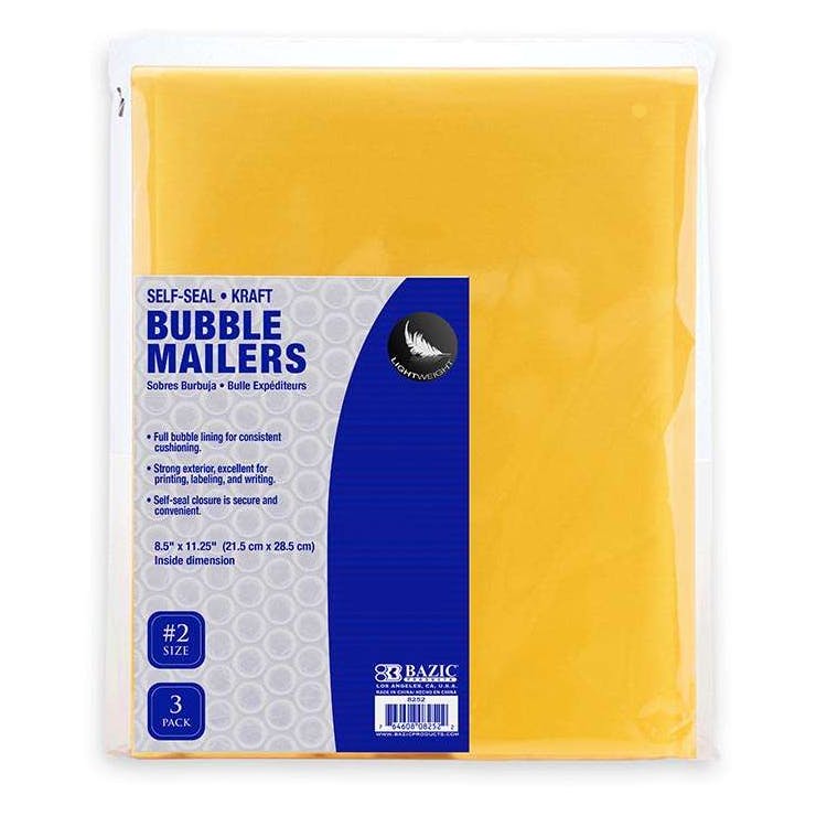 Self-Seal Mailers - 24 Pack 8.5" X 11.25" 3