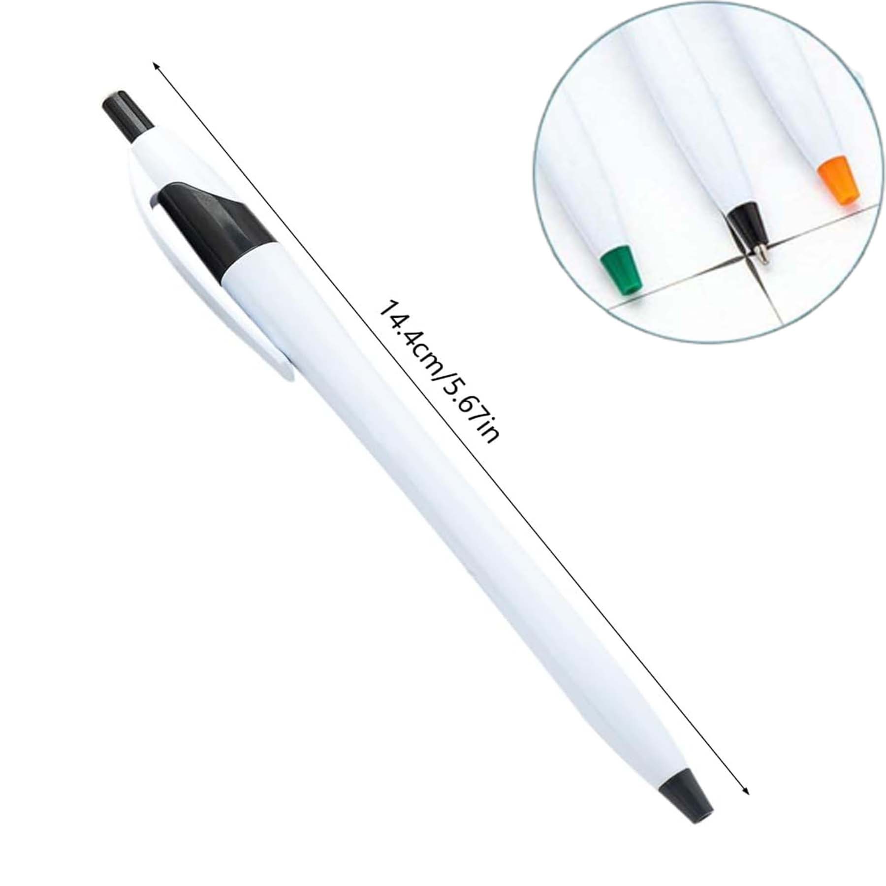 Plastic Javelin Ballpoint Pen - Black Ink 13