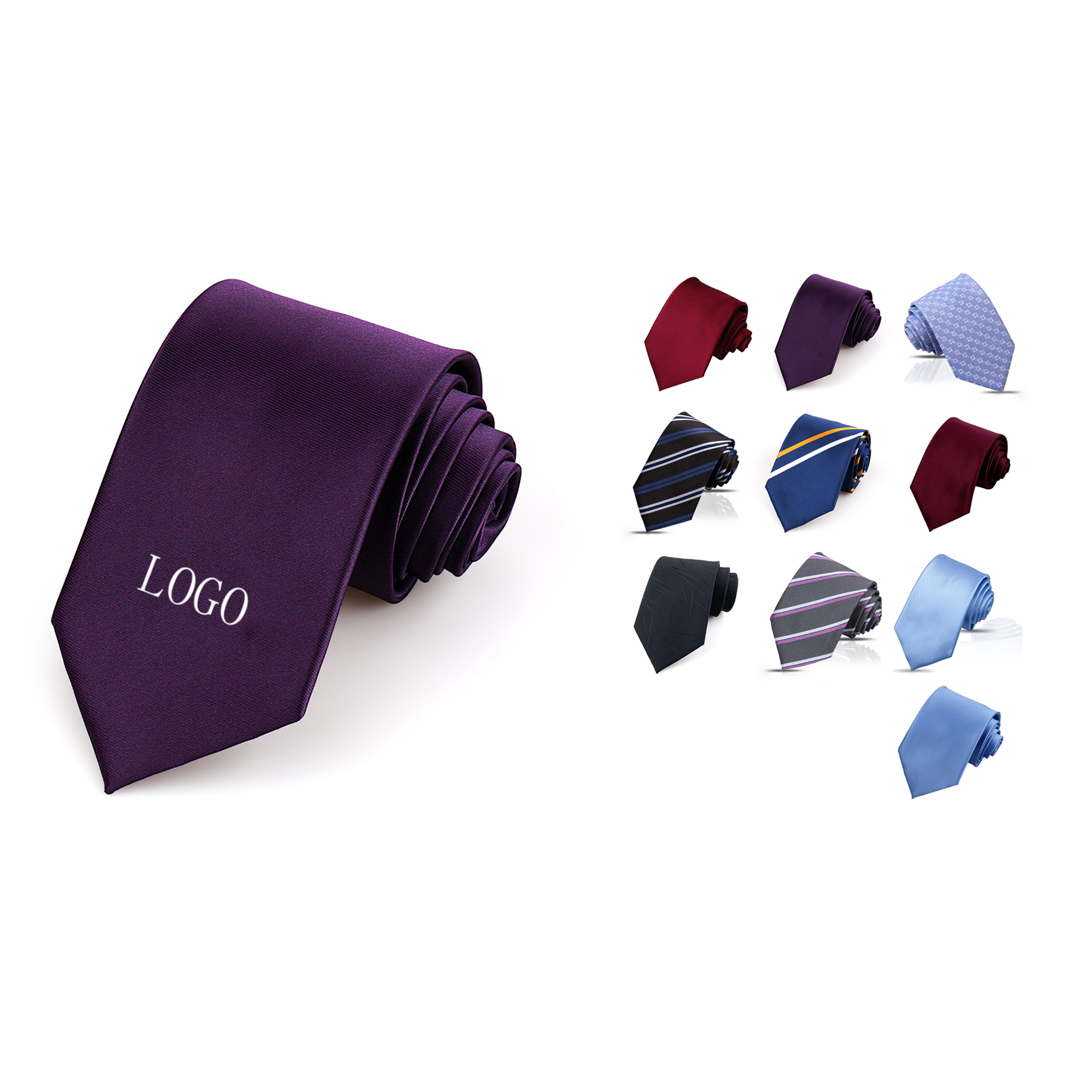 Custom Embroidered Necktie 4