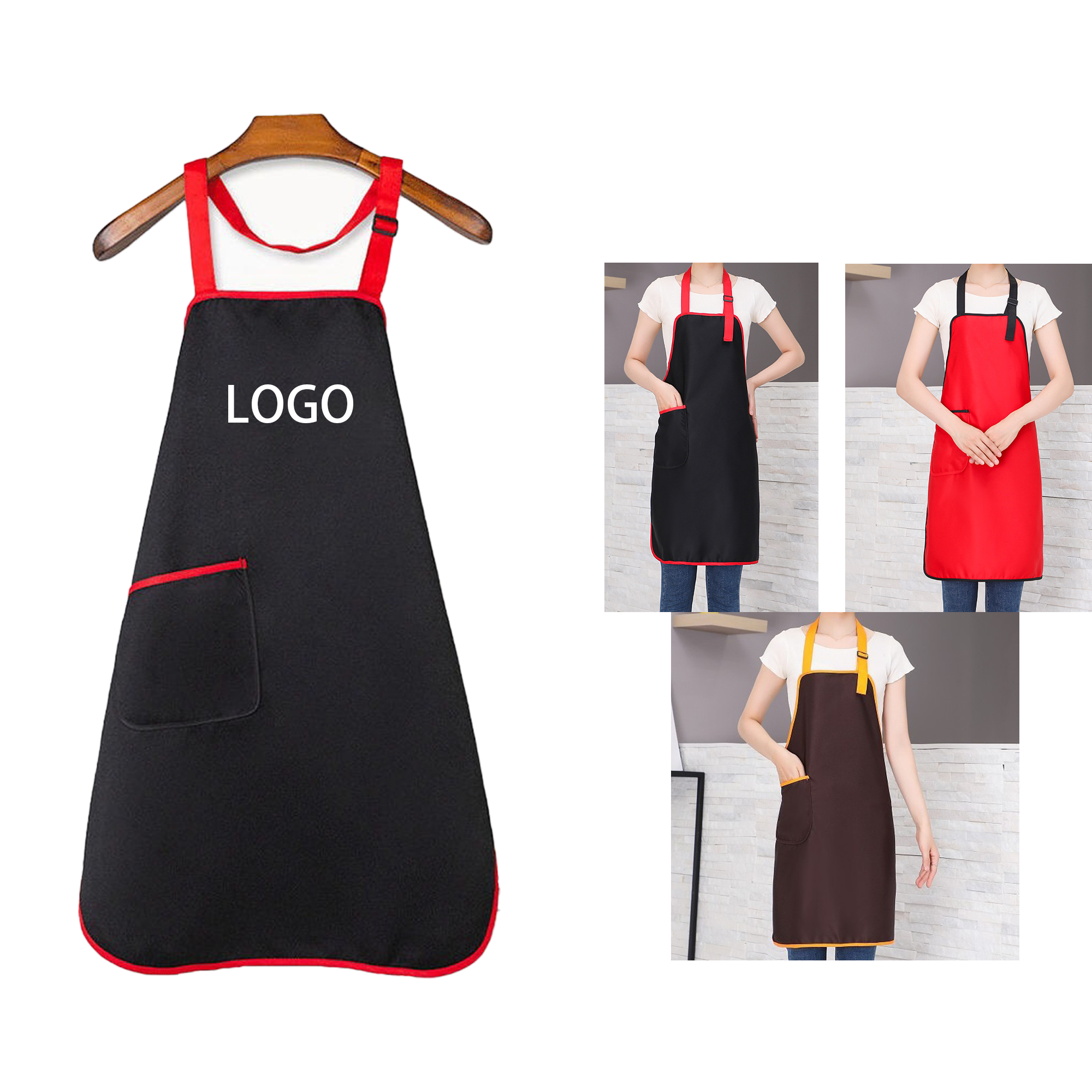 Washable Catering Branded Pinafore 3