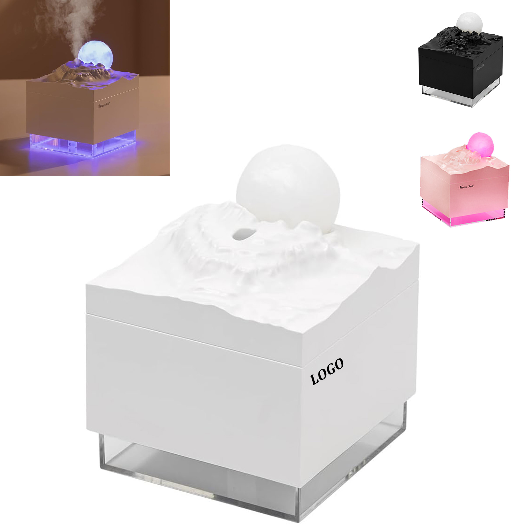 Desktop humidifier and lamp 2
