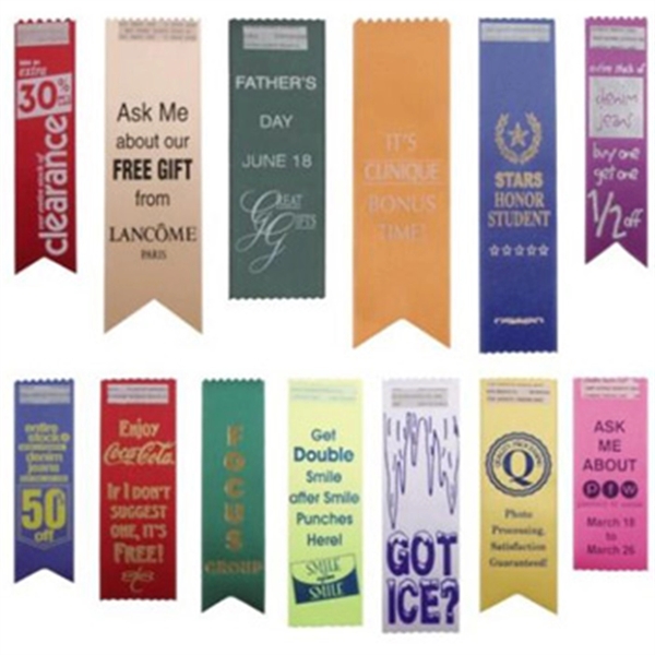 Custom Ribbon Badges - Vertical