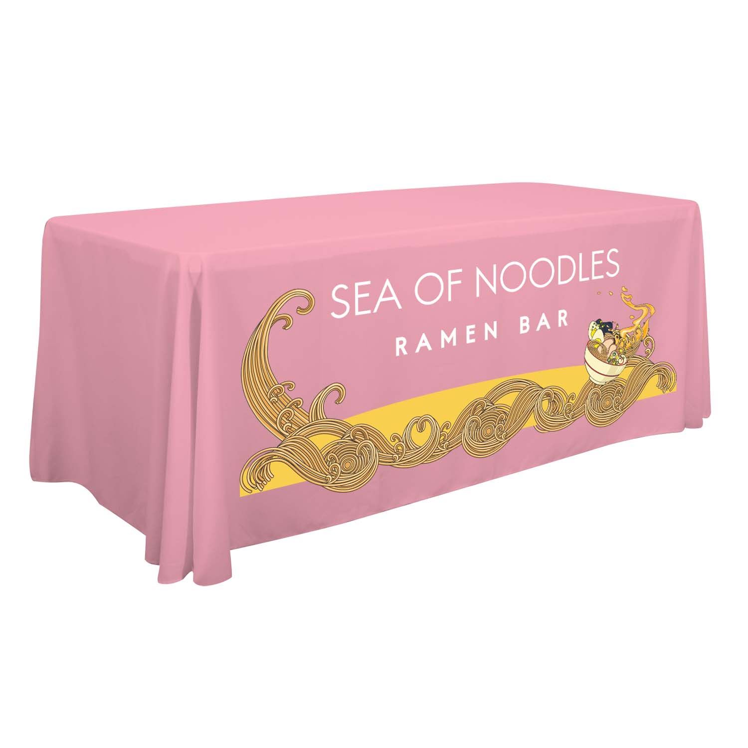 6' Standard Table Throw (Full-Color Front Only) 79