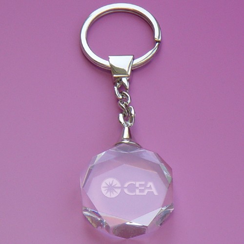 CRYSTAL KEYCHAIN IN GIFT BOX