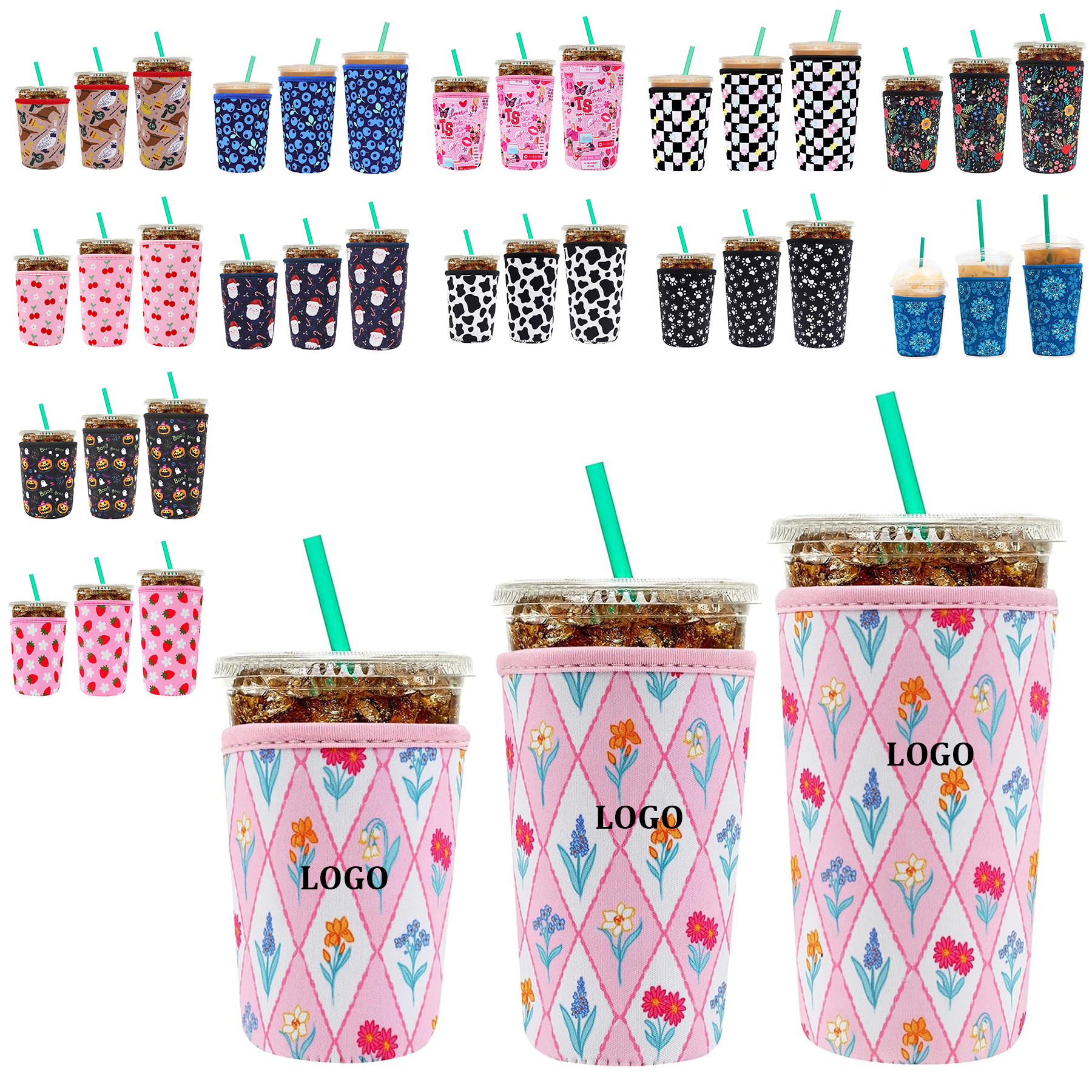 Reusable Insulator Sleeve for Iced Drinks 29