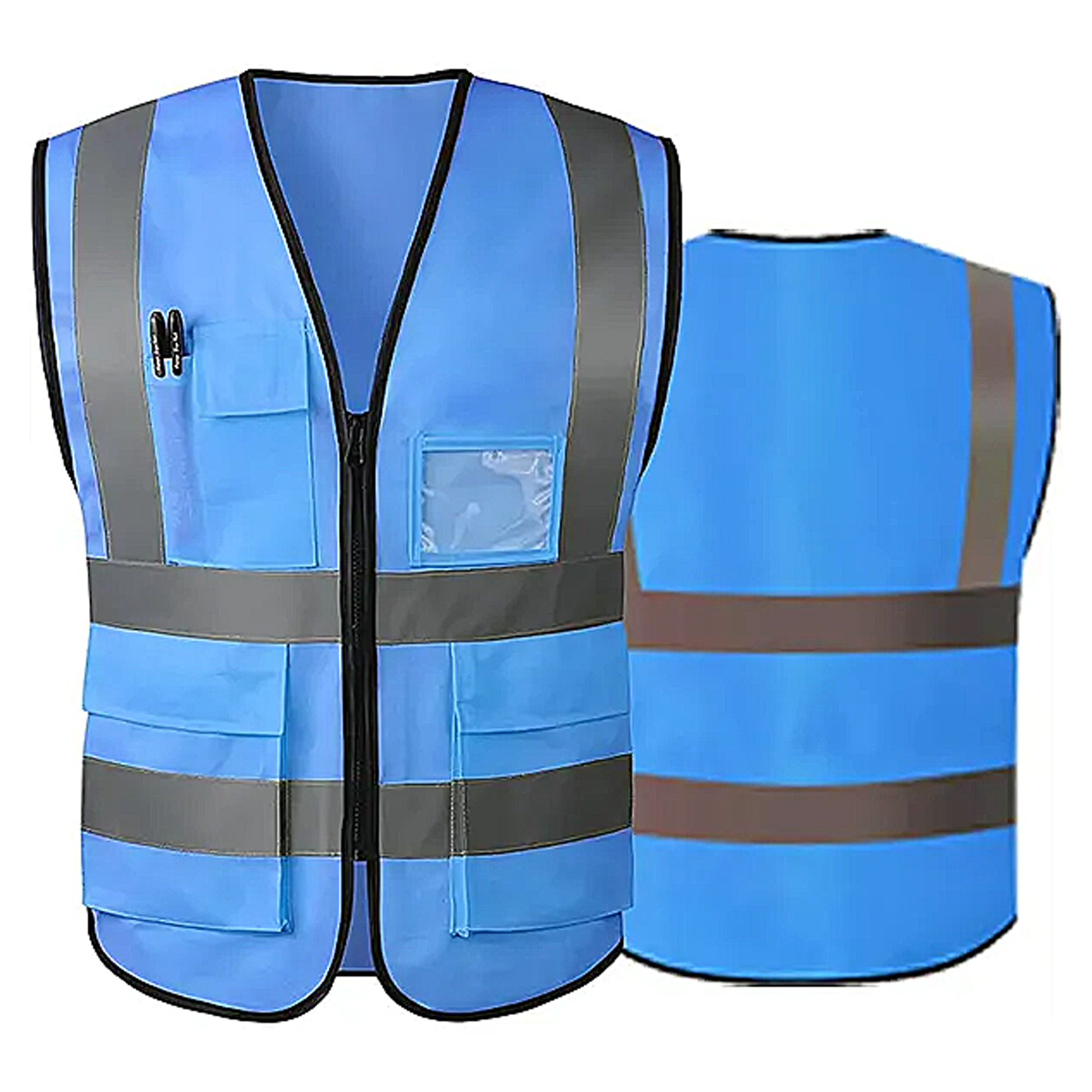 MOQ 50 Volunteer Safety Vest ?C Reflective & Bright 8