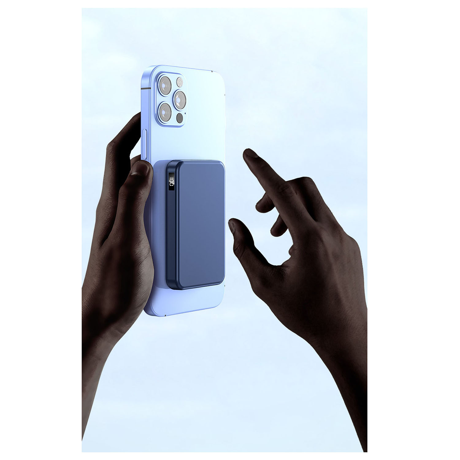 Durable MagSafe Fast Charge Power Bank with Built-In Stand 9
