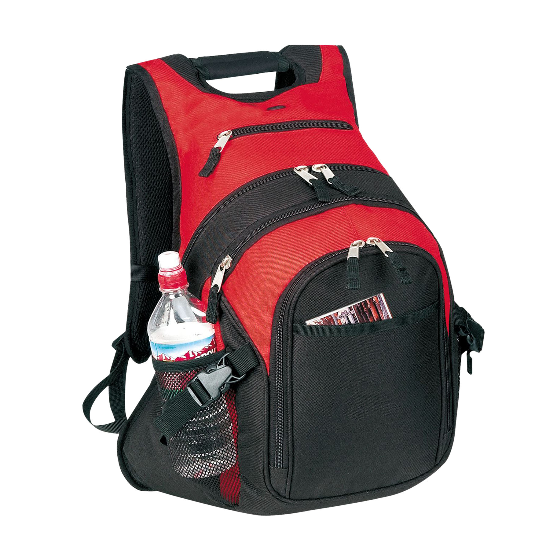 600D polyester Deluxe Computer Backpack 15