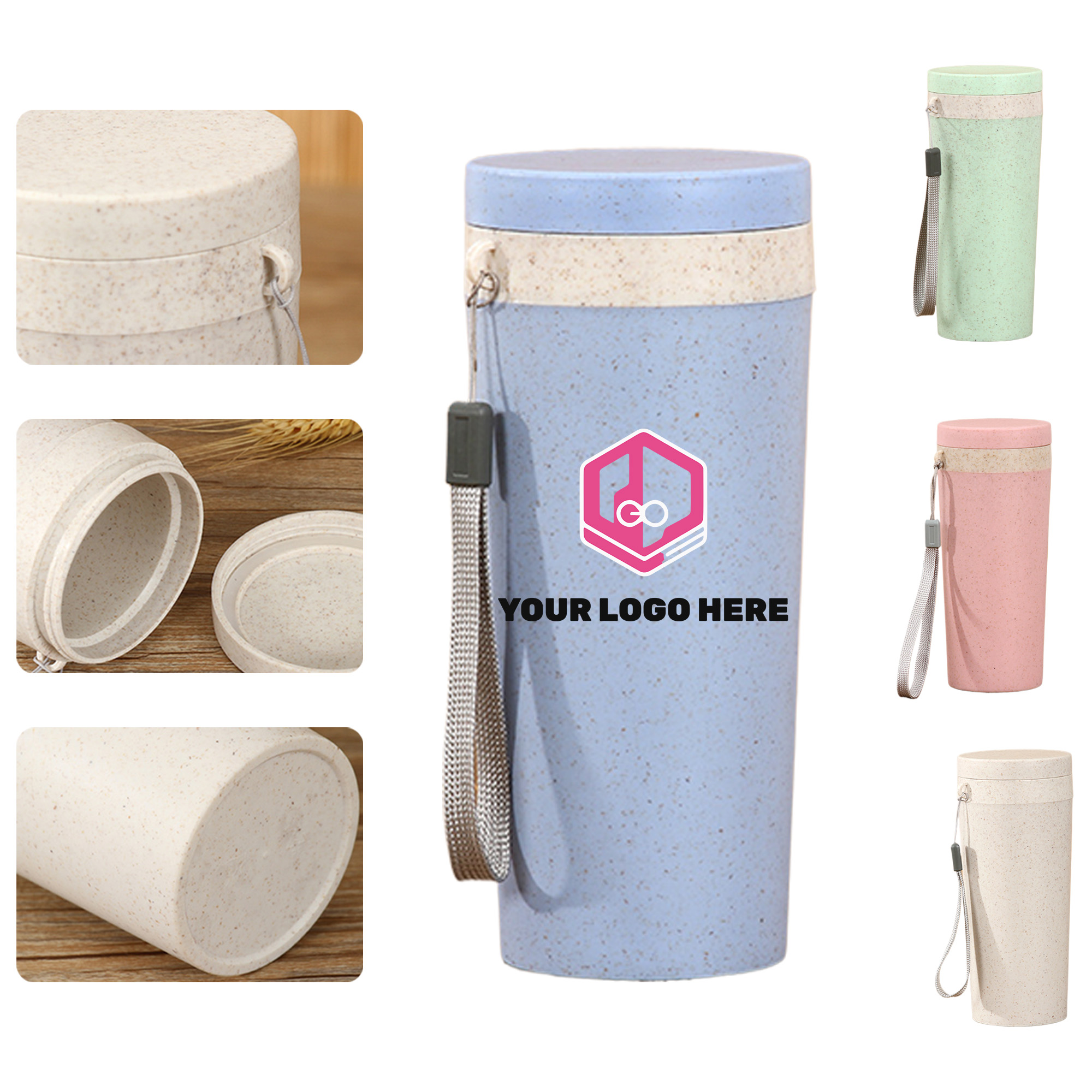 12oz Customizable Plastic Water Cup 3