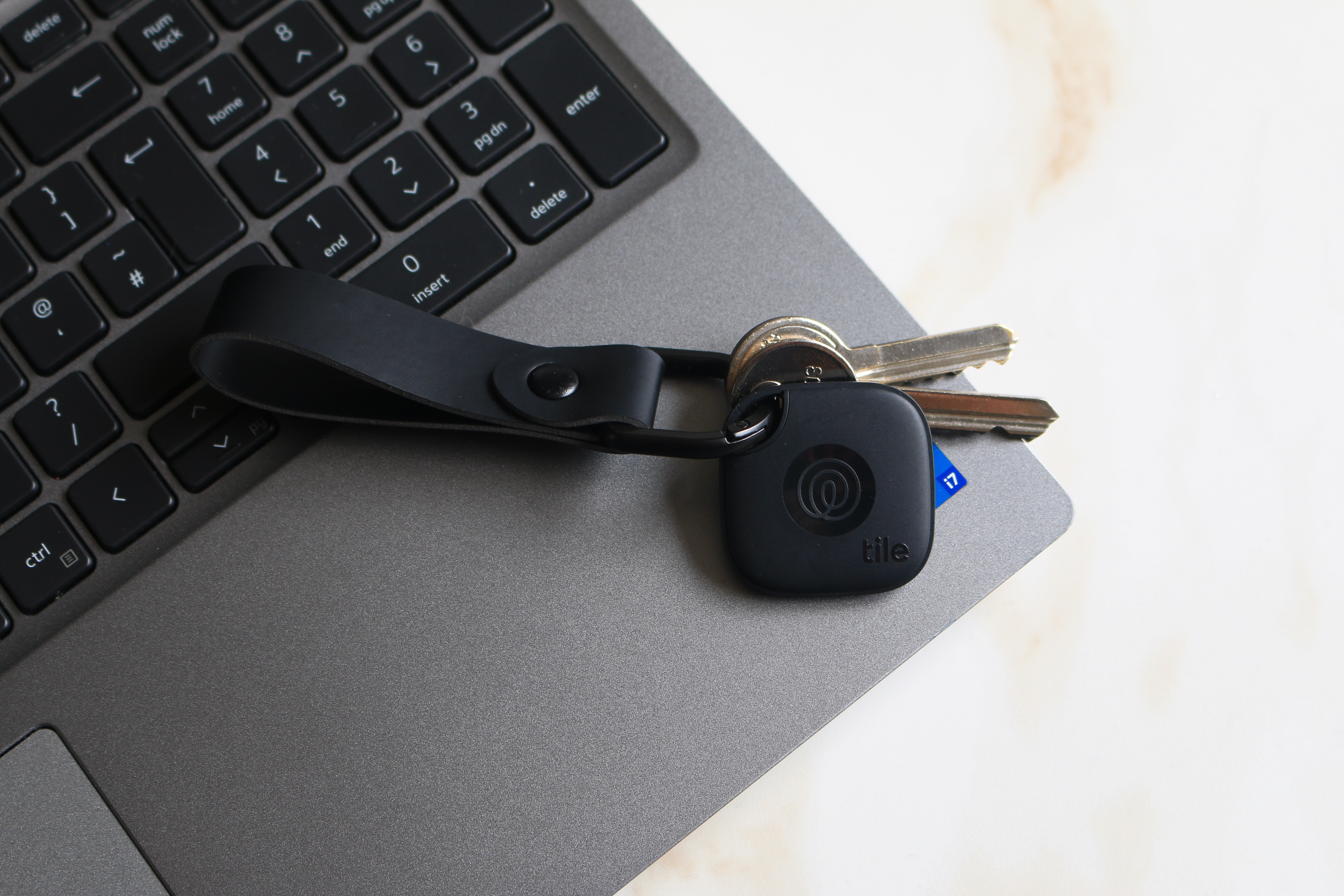 New Tile Mate with Vegan Leather Key Fob 88