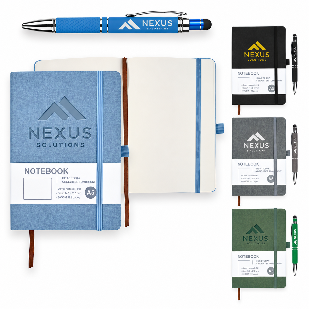 Premium Journal Set With Stylus Pen