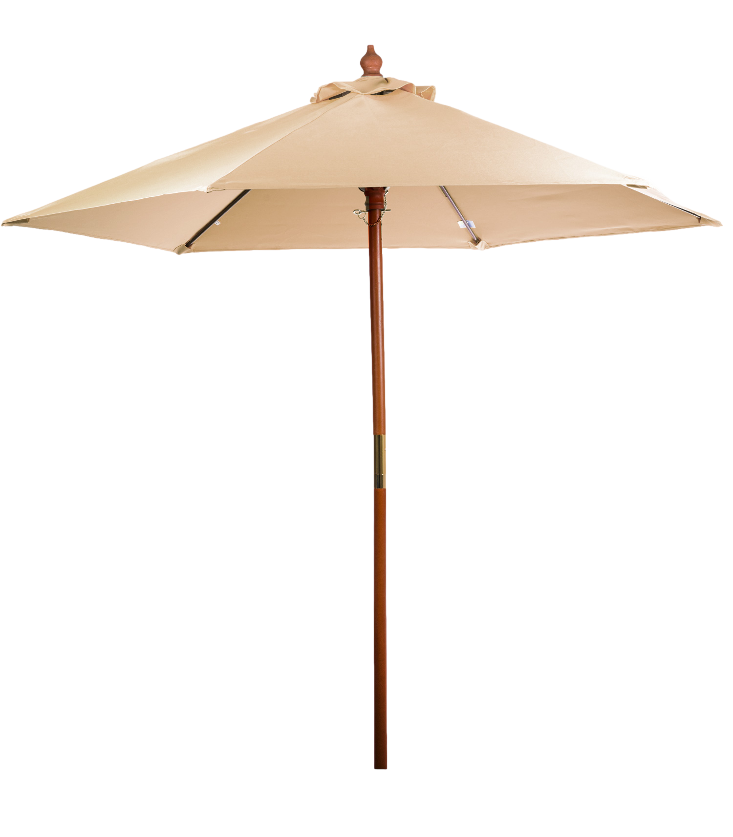 7' Wooden Market Umbrella 27